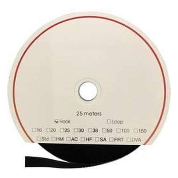 FASTECH® T0103099990325 Klittenband Om vast te plakken Hotmelt Haakdeel (l x b) 25000 mm x 30 mm Zwart 25 m FASTECH® T0103099990325 Klittenband Om vast te plakken Hotmelt Haakdeel (l x b) 25000 mm x 30 mm Zwart 25 m