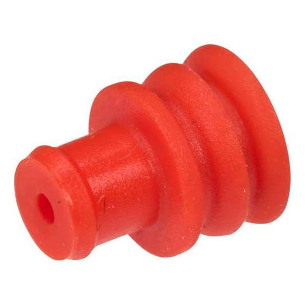 Amp SuperSeal afdichting - 2,6-3,3mm2 - Rood Gesloten Amp SuperSeal afdichting - 2,6-3,3mm2 - Rood Gesloten