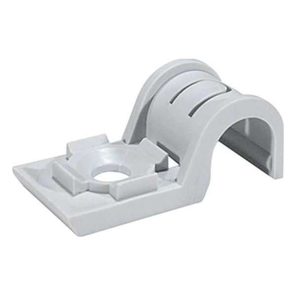 SPIT kabelbuisklem P-clip, kunstst, lichtgrijs, v/buisdiam 0 - 25mm SPIT kabelbuisklem P-clip, kunstst, lichtgrijs, v/buisdiam 0 - 25mm