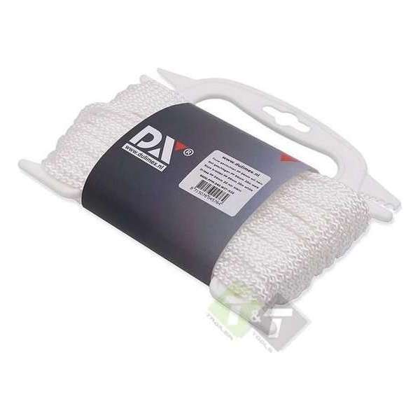 Touwhaspel, Touw Gevlochten, 10 meter, 10mm, DX Touwhaspel, Touw Gevlochten, 10 meter, 10mm, DX
