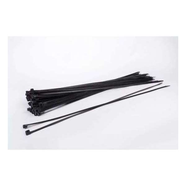 100 stuks Zwarte kabelbinders 120 cm lang x 9 mm (099.0278) 100 stuks Zwarte kabelbinders 120 cm lang x 9 mm (099.0278)