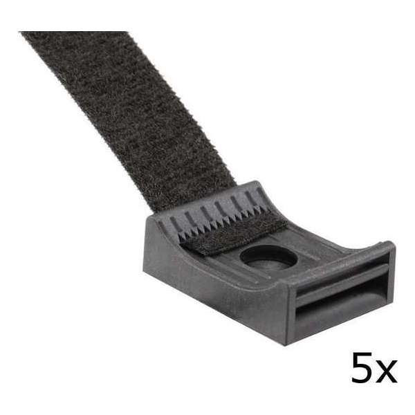 COMBIDEAL: Klittenband mét bevestiging 10 mm breedte, 150 mm lengte (5 stuks) COMBIDEAL: Klittenband mét bevestiging 10 mm breedte, 150 mm lengte (5 stuks)