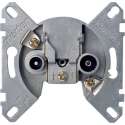 Sokkel - COAX Rijgcontactdoos - Merten - Schneider Electric - MTN466098