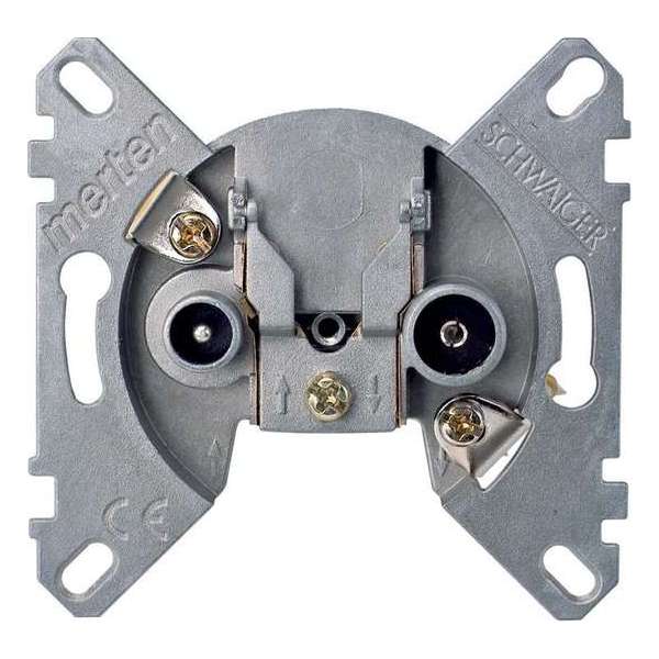 Sokkel - COAX Rijgcontactdoos - Merten - Schneider Electric - MTN466098 Sokkel - COAX Rijgcontactdoos - Merten - Schneider Electric - MTN466098