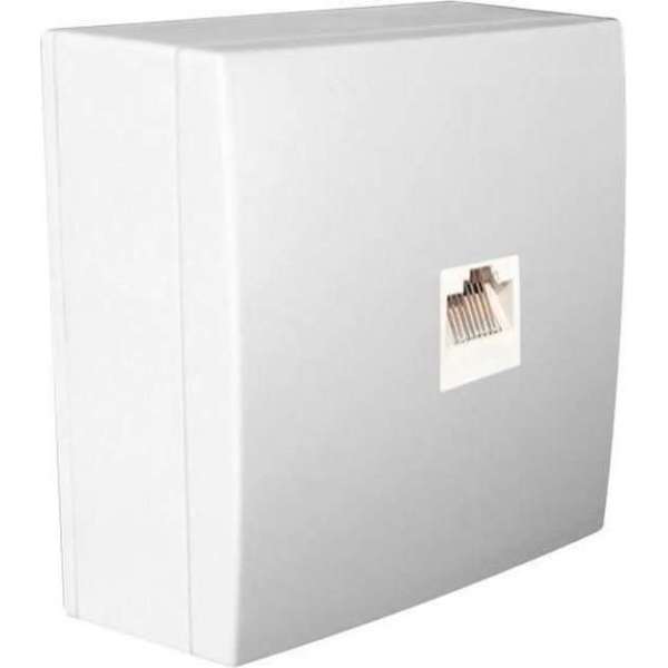 Bel'Vue RJ45-telefoonaansluiting wit Bel'Vue RJ45-telefoonaansluiting wit