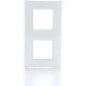 BTICINO Living Light - afdekplaat - 2V - verticaal/horizontaal - aqua