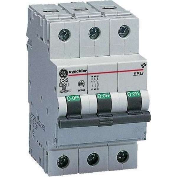Vynckier 3p 20A 3000A stroomonderbreker Vynckier 3p 20A 3000A stroomonderbreker