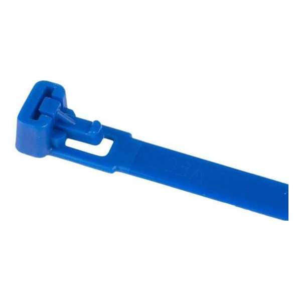 TD47 Hersluitbare Kabelbinders 7,6 x 370 mm Blauw TD47 Hersluitbare Kabelbinders 7,6 x 370 mm Blauw