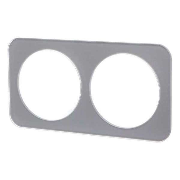Afdekraam - Igory Jura - 2-voudig - Rond - Glas - Zilver Afdekraam - Igory Jura - 2-voudig - Rond - Glas - Zilver