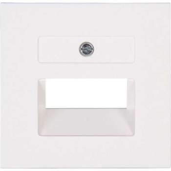 KOPP - Afdekplaat/Centraalplaat - Athenis - 2-voudig UAE/UTP - Helder Glans Wit - BES LED