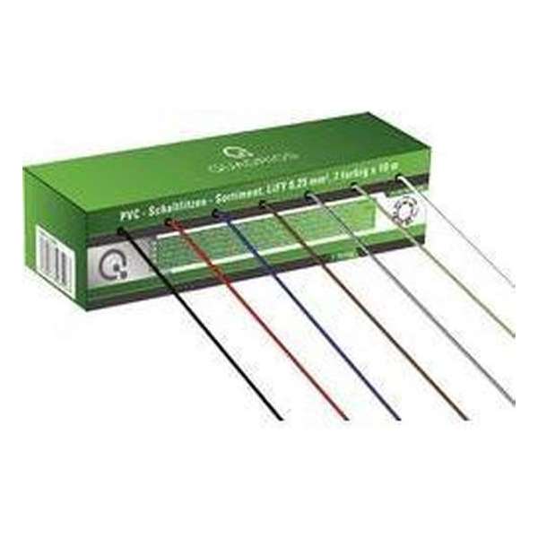 Quadrios 19011CA085 Draad LiFY 1 x 0.25 mm² Blauw, Bruin, Groen, Geel, Grijs, Rood, Zwart, Wit 70 m Quadrios 19011CA085 Draad LiFY 1 x 0.25 mm² Blauw, Bruin, Groen, Geel, Grijs, Rood, Zwart, Wit 70 m