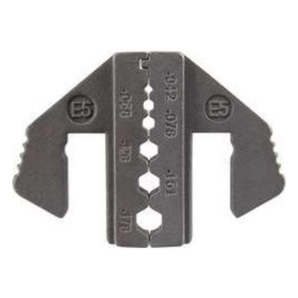 TOOLCRAFT PLE-0E5 Krimp-onderdelen Crimpinzet voor coaxiale connectoren Geschikt voor merk: TOOLCRAFT PZ-500 TOOLCRAFT PLE-0E5 Krimp-onderdelen Crimpinzet voor coaxiale connectoren Geschikt voor merk: TOOLCRAFT PZ-500
