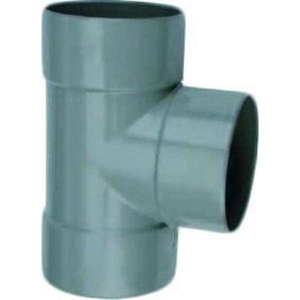 PVC T-Stuk 88° 3 x mof 50 mm Wavin PVC T-Stuk 88° 3 x mof 50 mm Wavin