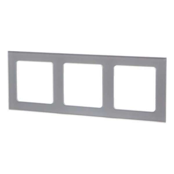 Afdekraam - Igory Jura - 3-voudig - Vierkant - Glas - Zilver Afdekraam - Igory Jura - 3-voudig - Vierkant - Glas - Zilver