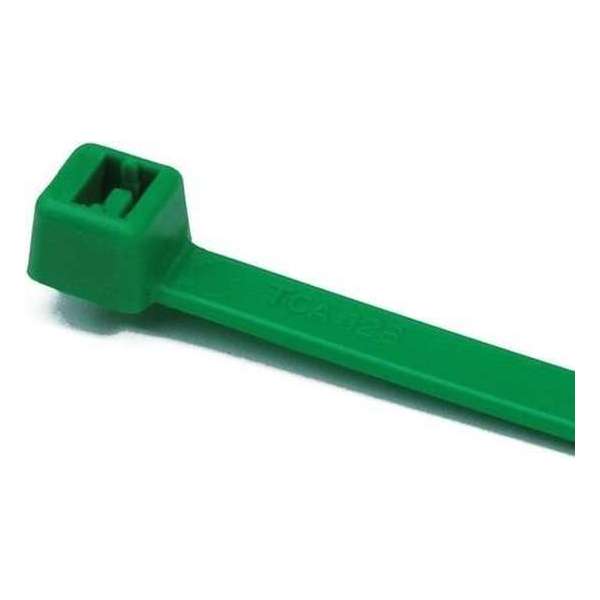 HellermannTyton 111-04801 T50R-PA66-GN Kabelbinder 200 mm 4.60 mm Groen 100 stuk(s) HellermannTyton 111-04801 T50R-PA66-GN Kabelbinder 200 mm 4.60 mm Groen 100 stuk(s)