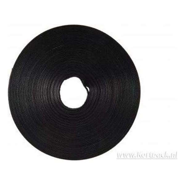 Qwiktie zwart 19 mm x 22.9 meter + Kortpack pen (098.0650) Qwiktie zwart 19 mm x 22.9 meter + Kortpack pen (098.0650)