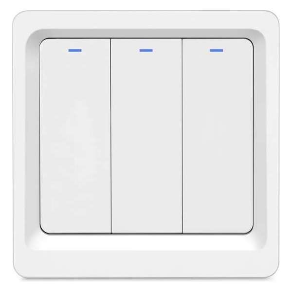 DrPhone SWS1 - Slimme Wifi Schakelaar - Lichtschakelaars 3 Gang - Geschikt voor IOS en Android - Wit DrPhone SWS1 - Slimme Wifi Schakelaar - Lichtschakelaars 3 Gang - Geschikt voor IOS en Android - Wit
