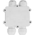 Kabelverbinder - Vorin Thermy - Rechte 4-voudig Connector - Waterdicht IP68 - Mat Wit