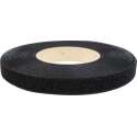 Klittenband - 10 Meter Zwart - 20mm Zelfklevend Acryl Lus Zachte Kant Zwart