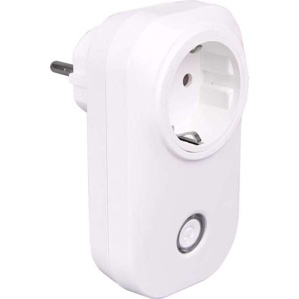 Slimme Stekker - Trinon WiZ Connect - Smart Plug - Mat Wit Slimme Stekker - Trinon WiZ Connect - Smart Plug - Mat Wit