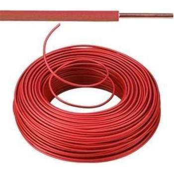 VOB kabel / draad 1,5 mm² Eca - rood ( H07V-U ) - VOB15RO