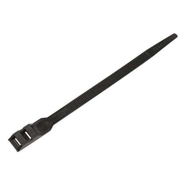 Zenitech Herbruikbare Kabelbinders 9 X 260 Mm Zwart 100 Stuks Zenitech Herbruikbare Kabelbinders 9 X 260 Mm Zwart 100 Stuks