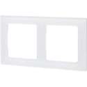 Afdekraam - Igan Jura - 2-voudig - Vierkant - Glas - Wit
