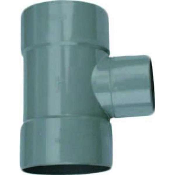 Wavin PVC Verloop T-Stuk 88° 3 x mof 75 x 40 mm Wavin PVC Verloop T-Stuk 88° 3 x mof 75 x 40 mm