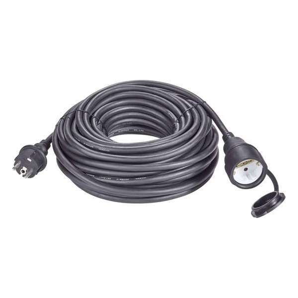 Renkforce 1373173 Stroom Verlengkabel 16 A Zwart 20.00 m Renkforce 1373173 Stroom Verlengkabel 16 A Zwart 20.00 m