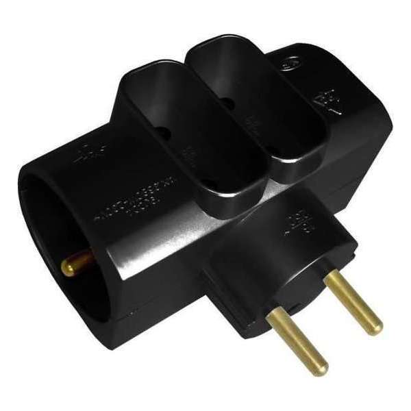 Quadriplite 4 uitgangen 2x16A + 2x6A flat screen TV Quadriplite 4 uitgangen 2x16A + 2x6A flat screen TV