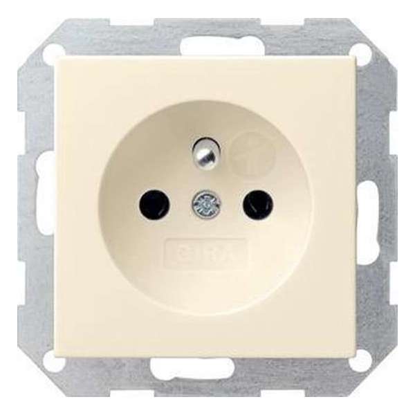 GiraSysteem 55Wandcontactdoos (schakelmateriaal)48501 GiraSysteem 55Wandcontactdoos (schakelmateriaal)48501
