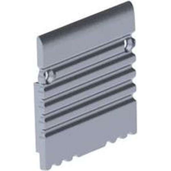 Aluminium Eindkap Voor (Pla) Aluminiumprofiel Voor Ledstrip - Zonder Kabelopening - Zilver Aluminium Eindkap Voor (Pla) Aluminiumprofiel Voor Ledstrip - Zonder Kabelopening - Zilver