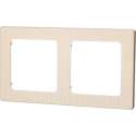 Afdekraam - Igory Jura - 2-voudig - Vierkant - Aluminium - Goud