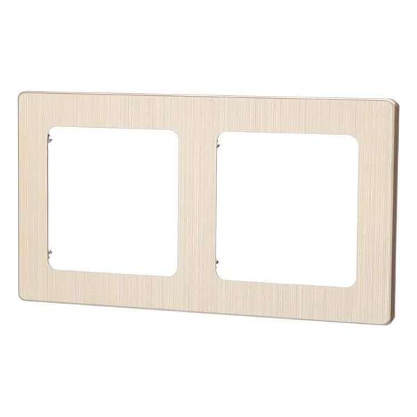 Afdekraam - Igory Jura - 2-voudig - Vierkant - Aluminium - Goud Afdekraam - Igory Jura - 2-voudig - Vierkant - Aluminium - Goud