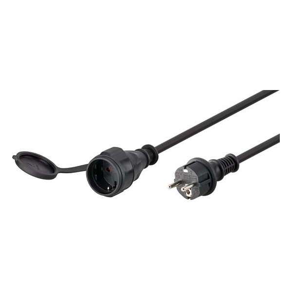 Goobay 44841 electriciteitssnoer Zwart 25 m CEE7/4 Goobay 44841 electriciteitssnoer Zwart 25 m CEE7/4