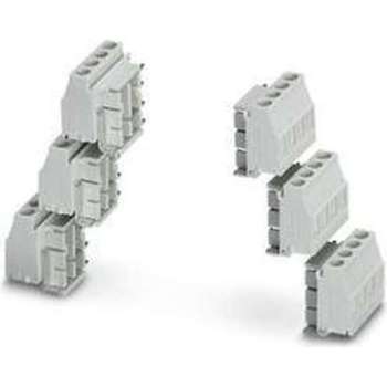 Phoenix Contact MKDSO 2,5/4-6 SET KMGY Klemschroefblok 2.50 mm² Aantal polen 4 Grijs 1 stuk(s)