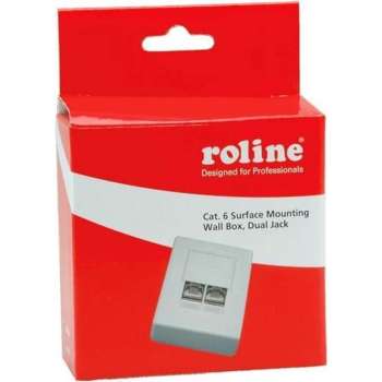 Roline Surface Mounting Box, Cat. 6, Shielded