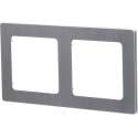 Afdekraam - Igory Jura - 2-voudig - Vierkant - Aluminium - Zilver
