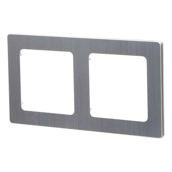 Afdekraam - Igory Jura - 2-voudig - Vierkant - Aluminium - Zilver Afdekraam - Igory Jura - 2-voudig - Vierkant - Aluminium - Zilver