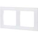 Afdekraam - Aigi Jura - 2-voudig - Vierkant - Glas - Wit - BES LED