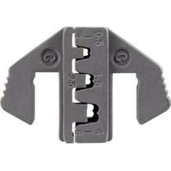 TOOLCRAFT PLE-0C Krimp-onderdelen Crimpinzet voor platte stekker 0,5 - 6,0 mm² Geschikt voor merk: TOOLCRAFT PZ-500
