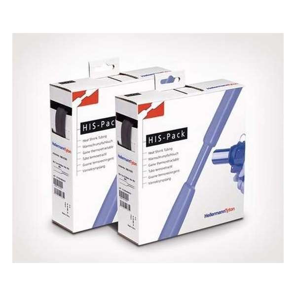 Hellermann Tyton 300-30480 Krimpkous Zwart Kabelisollatie Hellermann Tyton 300-30480 Krimpkous Zwart Kabelisollatie
