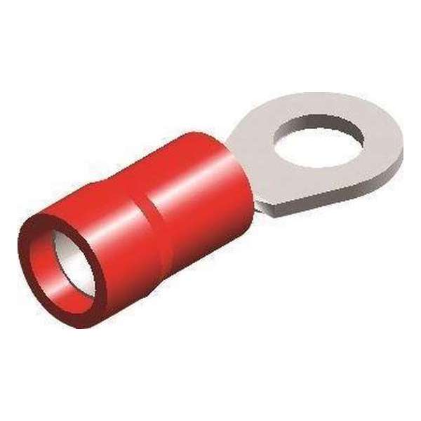 PVC KABELSCHOEN 531 OOG ROOD M6 (6,4) (50ST) PVC KABELSCHOEN 531 OOG ROOD M6 (6,4) (50ST)