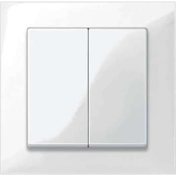 Wissel-wisselschakelaar Compleet - Polarwit - Merten M-Pure - Schneider Electric - MTN3126-3619_TO