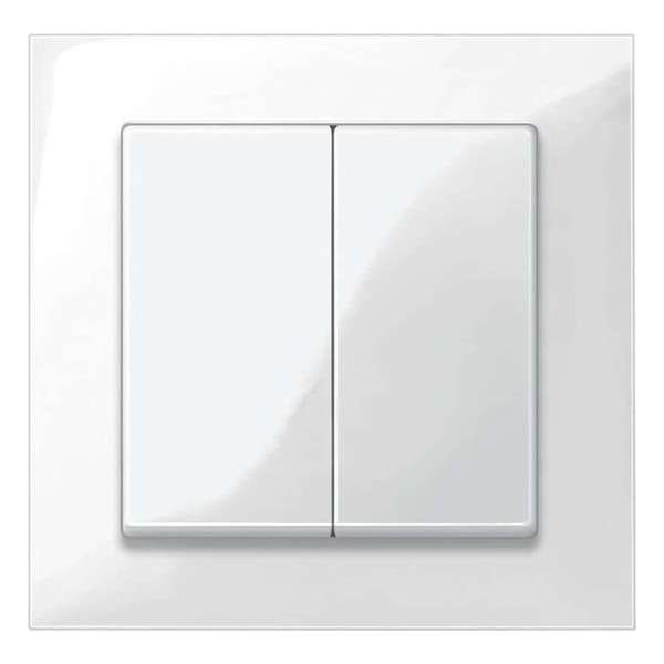 Wissel-wisselschakelaar Compleet - Polarwit - Merten M-Pure - Schneider Electric - MTN3126-3619_TO Wissel-wisselschakelaar Compleet - Polarwit - Merten M-Pure - Schneider Electric - MTN3126-3619_TO