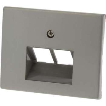 Berker K5 centraalplaat – telefoon – data – 2 x 8–polig – RVS
