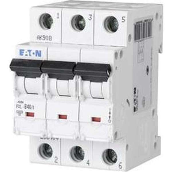 Eaton 236404 PXL-B40/3 Zekeringautomaat 3-polig 40 A 400 V/AC Eaton 236404 PXL-B40/3 Zekeringautomaat 3-polig 40 A 400 V/AC