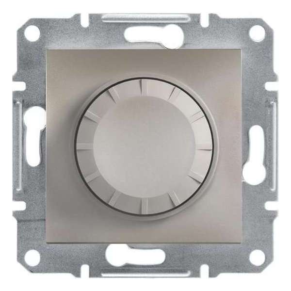 Schneider Electric - Schakelmateriaal - 40-600W 600VA Dimmer- Gloei/Halogeen lamp - Inbouw - BRONS - Schneider Electric - Schakelmateriaal - 40-600W 600VA Dimmer- Gloei/Halogeen lamp - Inbouw - BRONS -