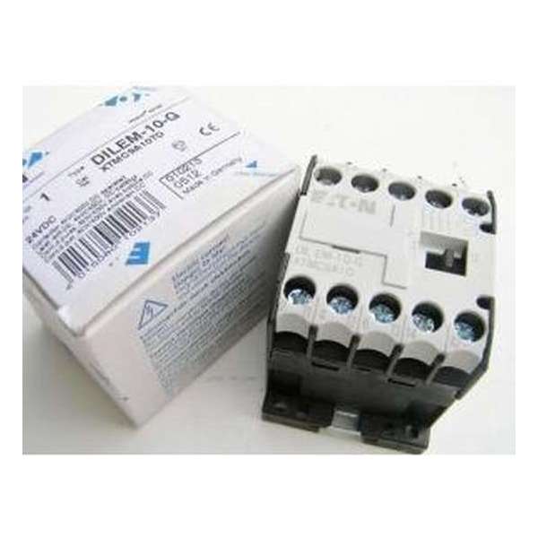 Eaton DILEM-10-G(24VDC) Contactor 3x NO 4 kW 24 V/DC 9 A 1 stuk(s) Eaton DILEM-10-G(24VDC) Contactor 3x NO 4 kW 24 V/DC 9 A 1 stuk(s)