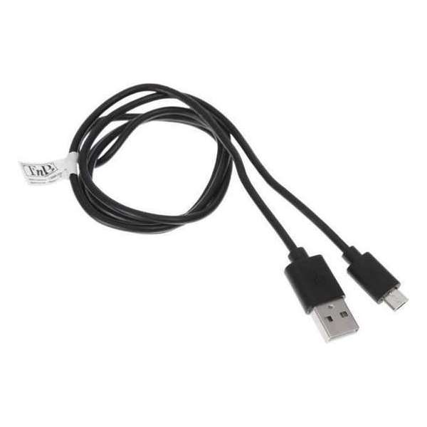 TNB - Micro-USB-oplaadkabel - 1 m - Zwart TNB - Micro-USB-oplaadkabel - 1 m - Zwart